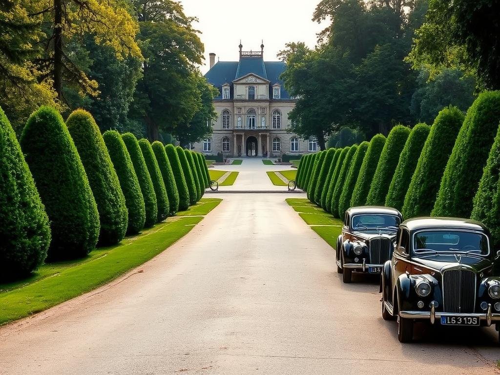 Access to Vaux-le-Vicomte