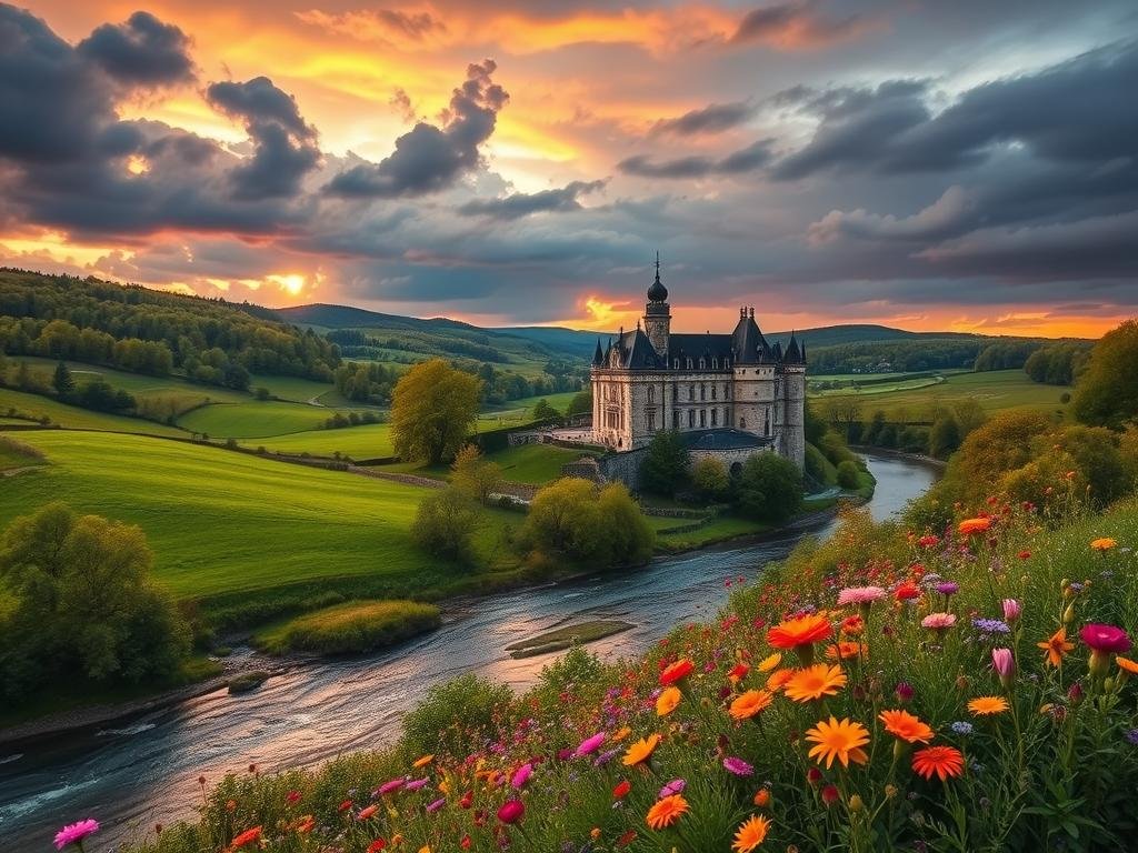 Château de Montbrun surroundings