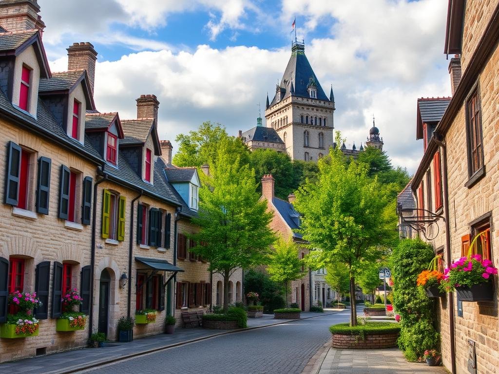 Pierrefonds village
