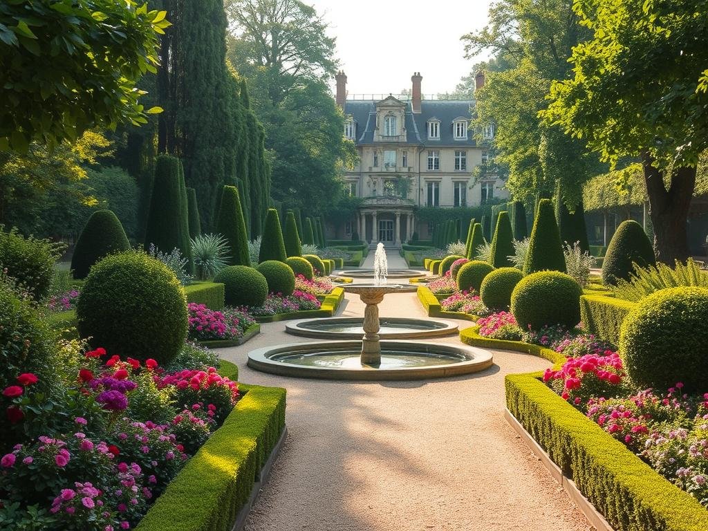 gardens of Château de Breteche