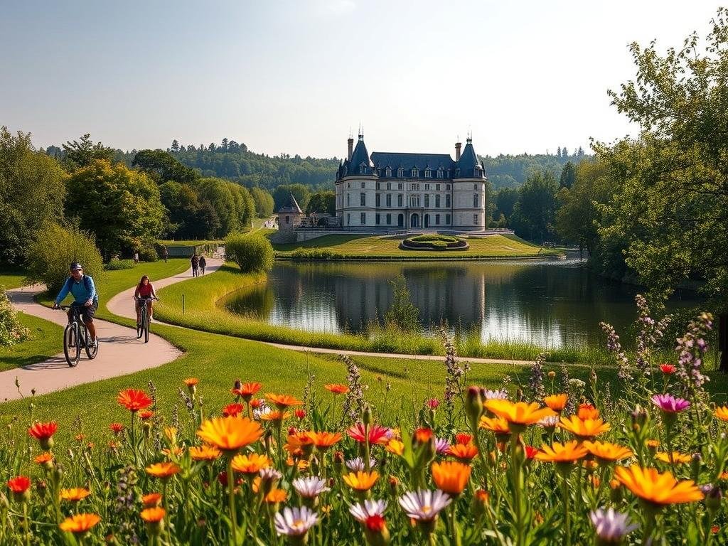 outdoor activities around Château de Montbrun